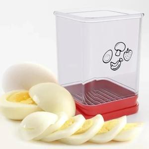 푸시 플레이트가있는 과일 스피드 슬라이서 컵 계란 딸기 바나나 야채 커터 샐러드를 빠르게 만드는 주방