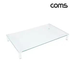 스탠드 모니터 받침대 화이트프레임 1단 520mmx309mm