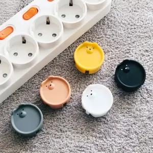 실리콘 콘센트 마개 감전방지 안전 커버 덮개 보호 캡 jWL6+1qXF