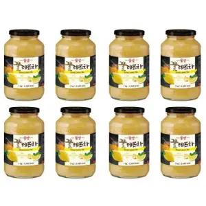 레몬차 꽃샘 꿀레몬차 1kg 8개