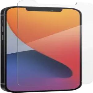 ZAGG 유리 엘리트 플러스 화면 보호기 12 프로 맥스용으로 제작 케이스 친화적인 충격 및 스크래치 방지