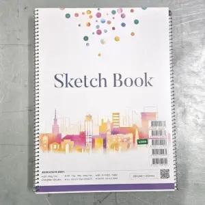 전문가용스케치북 8절 사이즈 4000 스케치북 도화지 전문가용 180g 22매