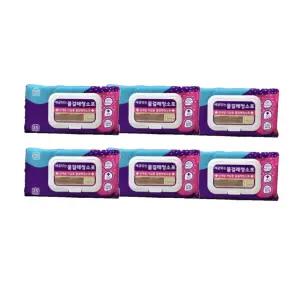 기본에 세균닦는 물걸레 청소포 특대형 25매 x 6팩