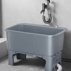 트렌드부스 좌식싱크대 개수대 선반