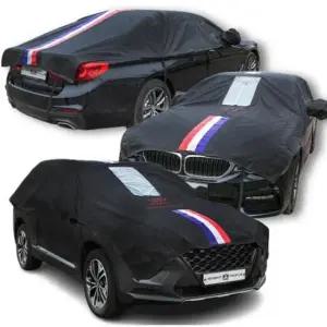 자동차덮개 BMW 6시리즈 블랙 자동차커버 하프커버 차량용 2호