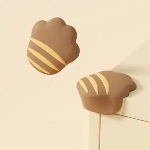 야옹이 실리콘 모서리 가드 가구 엣지 코너 보호대 1P naU8+7pHb