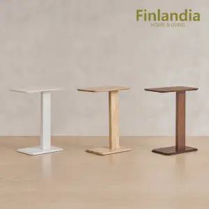 핀란디아 엘라인 원목 스퀘어 사이드테이블 협탁
