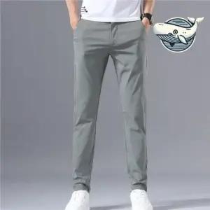 남성골덴바지 편안한 기본 바지 남성 슬림핏 팬츠 여름 일자