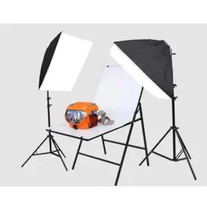 LED스탠드조명 스튜디오조명 지속광조명 촬영조명 4구 (전구미포함)