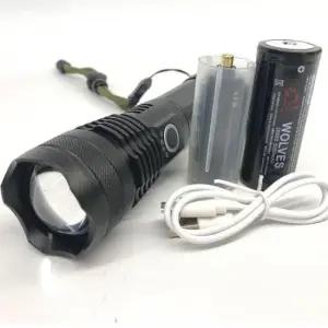 XHP50 8000루멘 26650배터리포함 LED손전등세트 X50