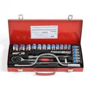 복스알세트 대형 정비공구 복스알 자동차 세트 24P