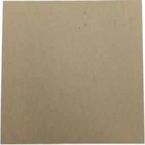 30pt 4인치 x 6인치 칩보드 - 브라운 크래프트 카드보드 50개