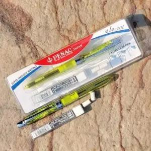 샤프볼펜 펜아크 일본산 증정) 멀티펜 2색볼펜+샤프(심+지우개