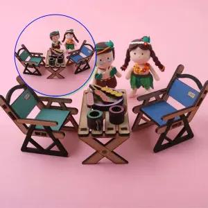 쌍문상회 아이디몬 우드 DIY 캠핑의자.테이블