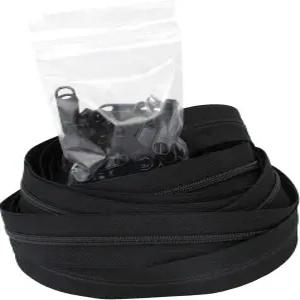 15야드~ YKK 지퍼 체인~ 4.5 코일 미국산~ 블랙 플러스 30 롱 풀 슬라이더- 핸드백 및 공예 프로젝트용