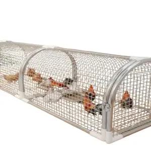 닭 이동 통로 터널 케이지 양계장 사육장 이동식 닭장