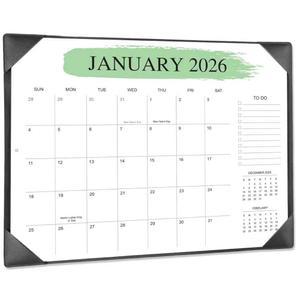 데스크톱 캘린더 대형 2026 1월 교사용 블랙 학교 데스크 U2013 6월 18개월간 22인치 사무실 가정용 캘린더 17인치 매트 2027 U2013년 2027년부터 2026년