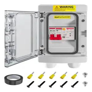 SPA 패널 연결 해제 GFCI 스위치 서지 보호 기능이 있는 50A 차단기 박스 IP66 내후성 온수 욕조 수영장