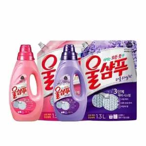 세탁물 섬유유연제 리필 향기 용기 택1 손상방지