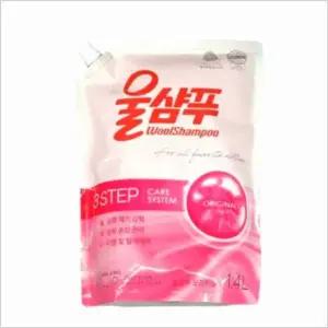 울샴푸 면 리필용 니트 1.4L 실크 오리지널 애경 케어