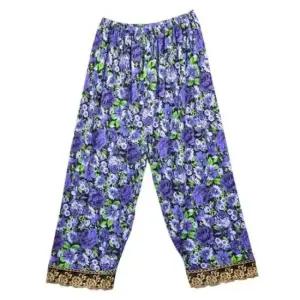 스프사 9부 꽃무늬 파자마 여성실내복바지 여자잠옷바지