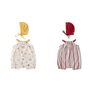 갤러리아 백일,돌 IV,RD)썸머아일랜드레인보우SET우주복 (36313-601-01/02)