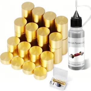 더비크래프트프로 파인우드 자동차 중량 키트 원통형 4.5온스 28Pcs+흑연 분말 휠 텅스텐 대안 구리 파인