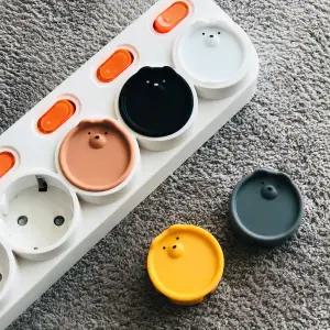 실리콘 안전 커버 콘센트 덮개 감전방지 마개 Zgp8+7cPo