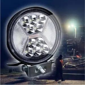 작업등 LED 원형 집중 확산형 랜턴 DC타입 방수 177W IP67