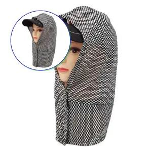 쌍문상회 해강 썬쿨망토 골프 후드형 얼굴 햇빛가리개