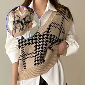 쌍문상회 정장 캐주얼 코디 니트 조끼 데일리 레이어드 패션