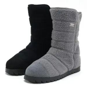 보온신발 여성 털 롱부츠 방한 보온 따듯한 후리스 신발 슈즈