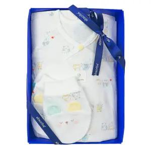 갤러리아 (압소바출산,태교,배냇저고리세트)올리버오가닉배냇슈트+손싸개