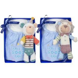 갤러리아 (압소바출산,백일,바디슈트)잭반소바디슈트(티셔츠)+사자,곰딸랑