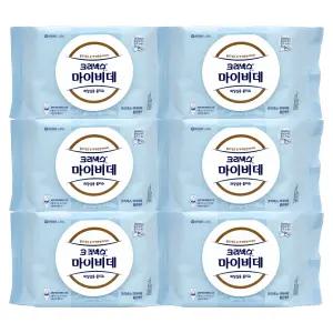 크리넥스 마이비데 클린케어 물티슈 캡형 60매 x 6 코스트코 대용량 패밀리 화장실용 물티슈
