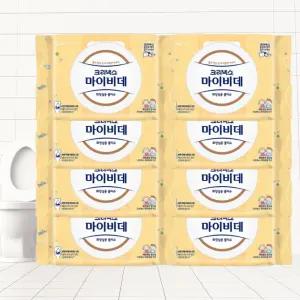 크리넥스 마이비데 키즈 캡형 40매 8팩 비데 물티슈 화장실용