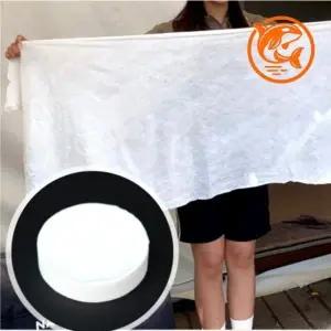 ( )여행용 압축 타올 캠핑용 일회용 수납형 면 타올