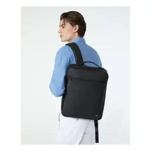 닥스 액세서리 남성 25SS 스테디셀러 블랙 로고장식 소가죽 백팩 WBBA5E740BK 896608