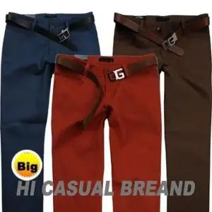 일자면바지 압구정클럽 CH 01 남성남자면바지 10수슬림면바지 빅사이즈