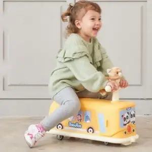 유아탈것 유아 실내 붕붕카 무소음 롤링카 승용완구 레몬