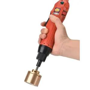 전동 캡핑기 플라스틱 마개 조임기 병뚜껑 씰링 소형 핸드 밀봉기