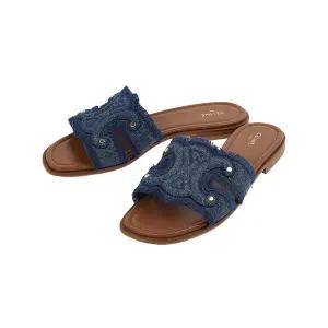 (셀린느) SS26 여성 마리나 프린지 뮬 362675022C 07BL