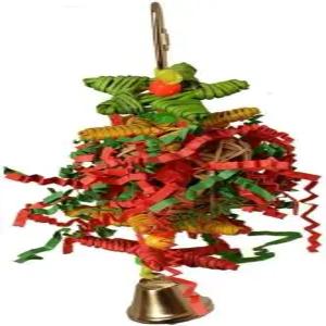 슈퍼 버드 크리에이션 SB971 크리스마스 크링클 리틀 스타 장난감 작은 새 크기 6인치 x 2인치