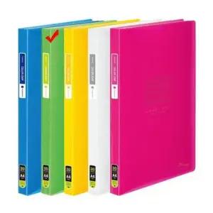 칼라칩 클리어화일 A4 30매 연두 내지추가불가 화일 파일 칼라칩화일 문서보관