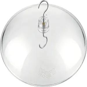 새 모이통용 iBorn 배플 레인 가드용 13인치 모이통 커버 야외용 완전 보호 씹지 않는 폴리카보네이트 1팩