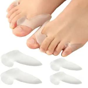 엄지 발가락 실리콘 보정 패드 2p 변형 방지 교정 보호대 완화 발 관리 보조