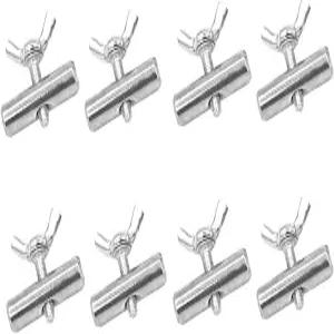 RV 카라반 모터홈 캠핑 텐트 장비 차양 액세서리 304 스테인리스 스틸용 Samou 8Pcs Rv 레일 스토퍼 8mm