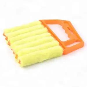 ( )블라인드 창문 청소 틈새 먼지털이개 슬림 극세사 솔 브러쉬