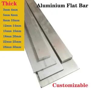 구리바 구리 막대 알루미늄 플랫 바 합금 시트 CNC 금속 3mm 4mm 5mm 6mm 8mm 10mm 12mm 14mm 15mm 16mm 18