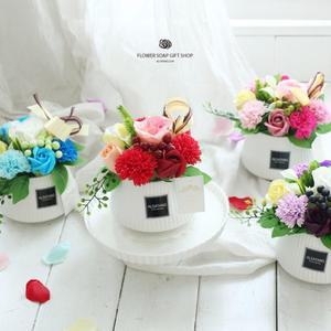 VCO 시그니쳐 카네이션 화분 (대) 비누꽃